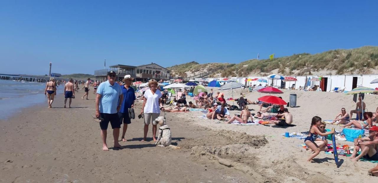 T Huuske Tuinappartement Met Fantastisch Uitzicht, Nabij Zee Zonnemaire ภายนอก รูปภาพ